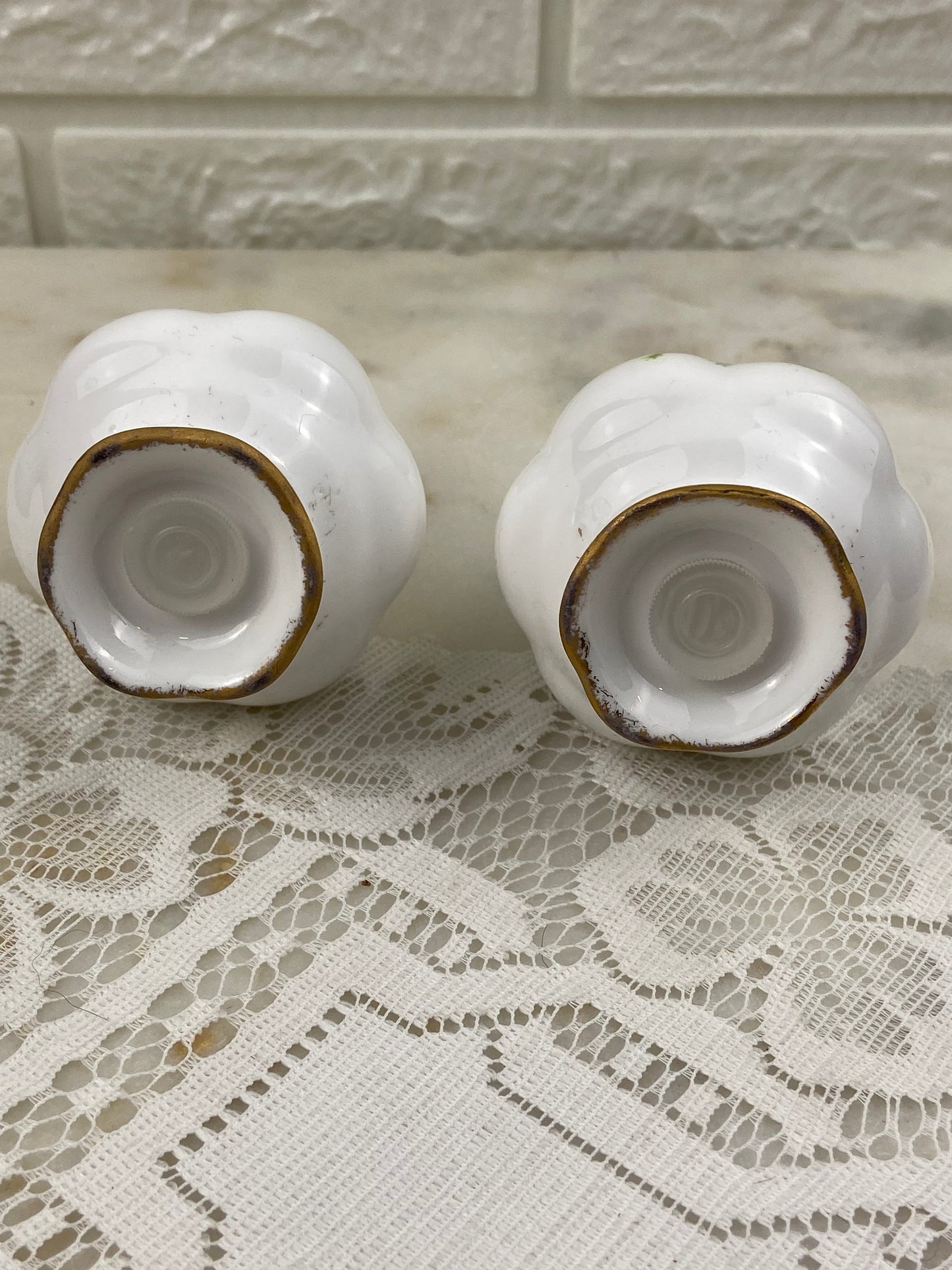 Royal Albert Bone China Salt & Pepper Shakers | Tea Rose Pattern