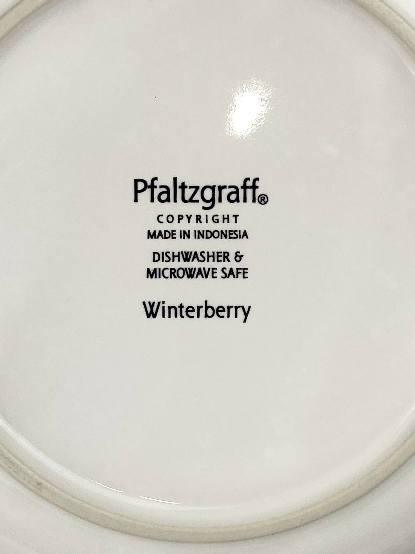 1 x Place Setting ‘Winterberry’ Christmas Dinner Set by Pfaltzgraff
