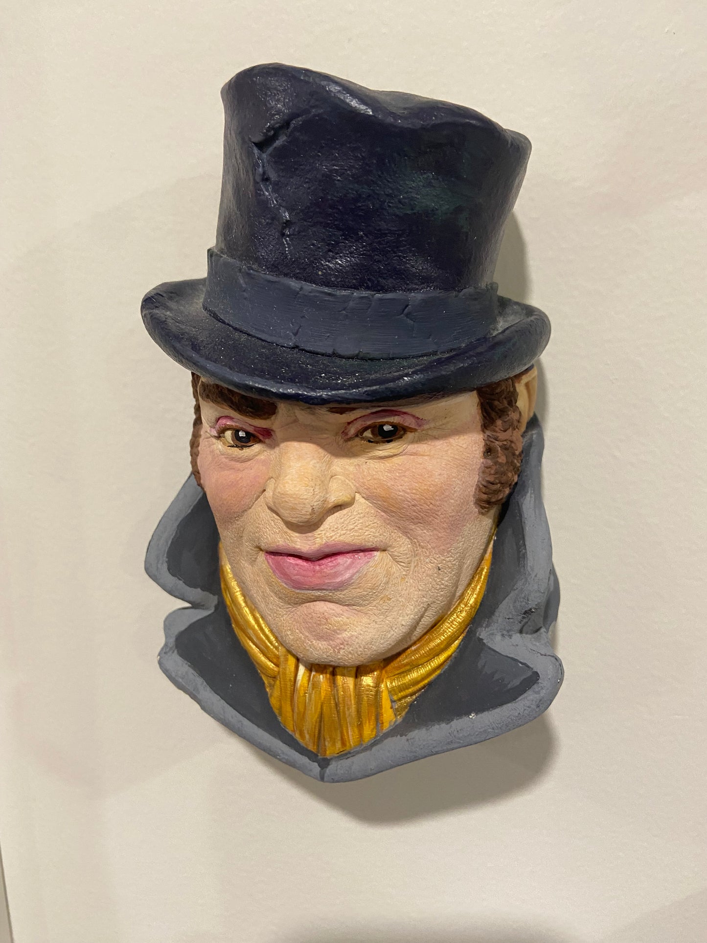 Vintage Chalkware Heads