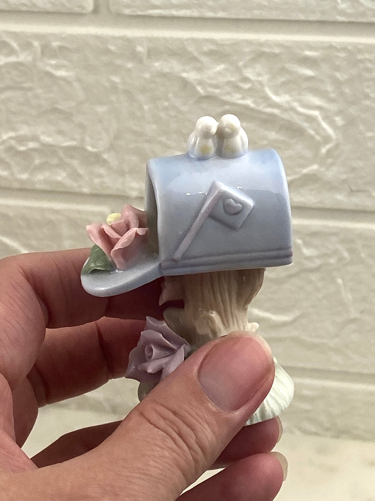 2.75” Lovebirds on Mailbox Figurine by Enesco