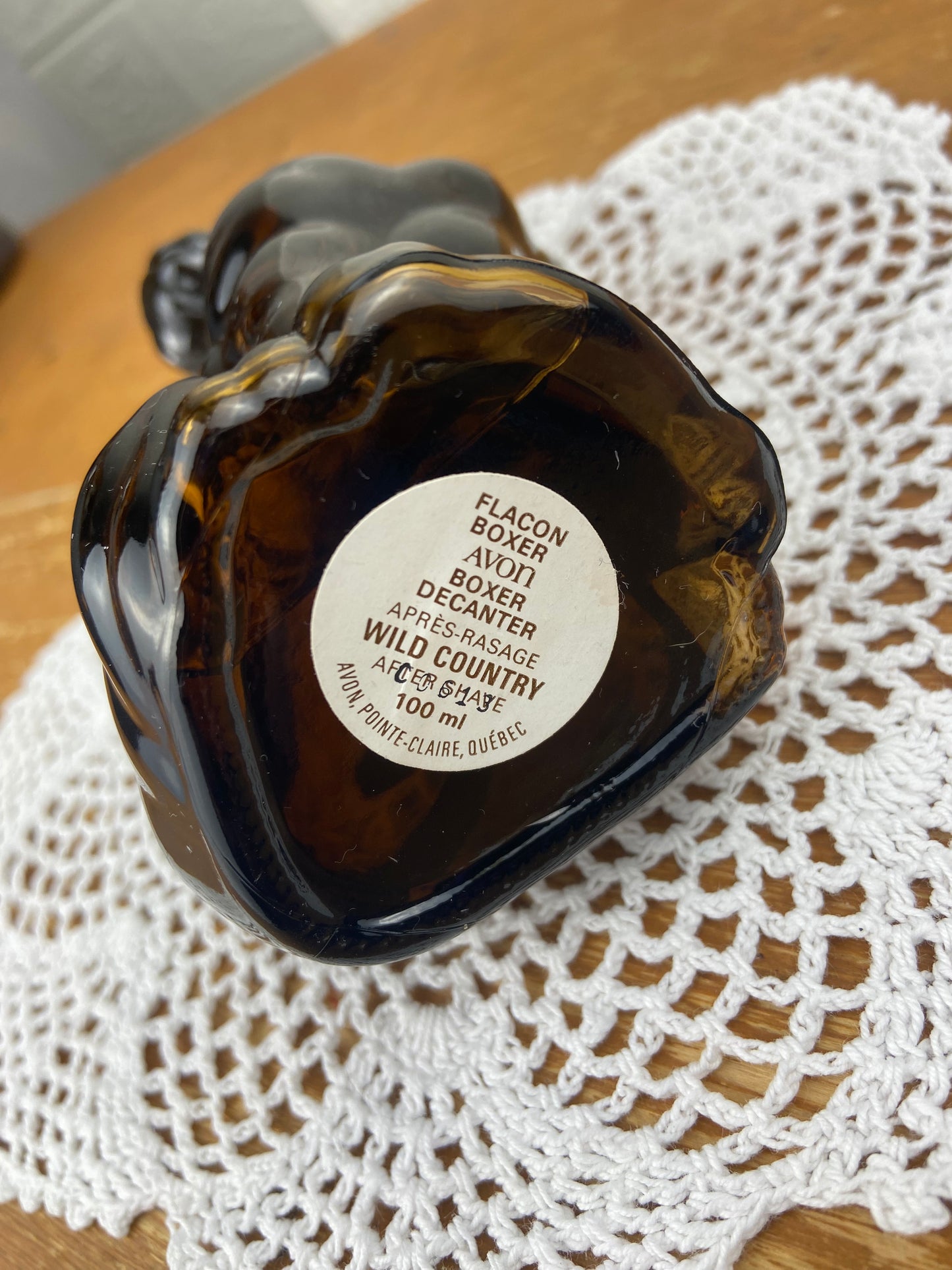 Vintage Avon | Boxer After Shave Decanter (Full) 100 mL