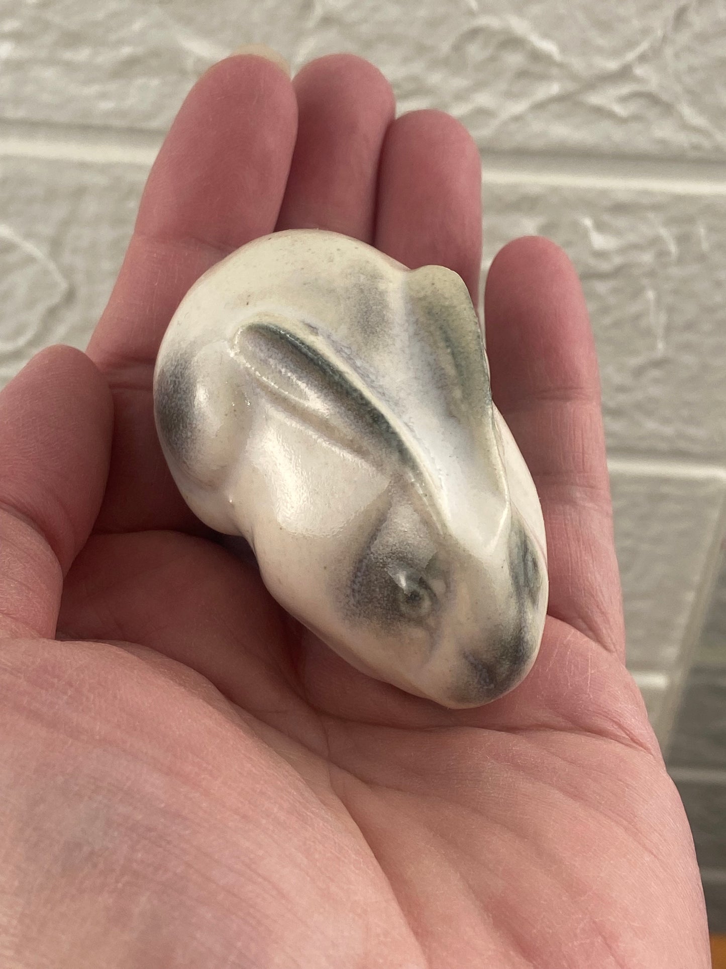 Handmade / Hand Painted Clay Pottery Bunny