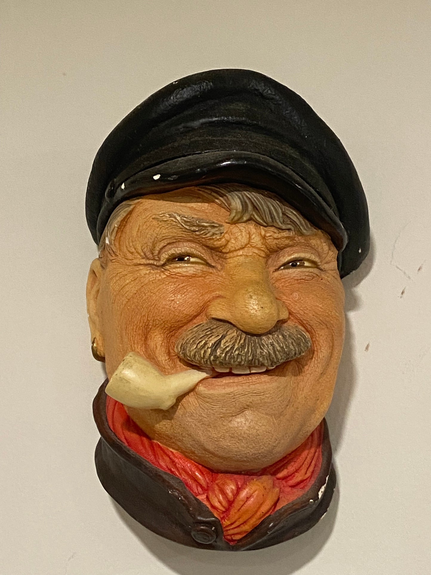 Vintage Chalkware Heads