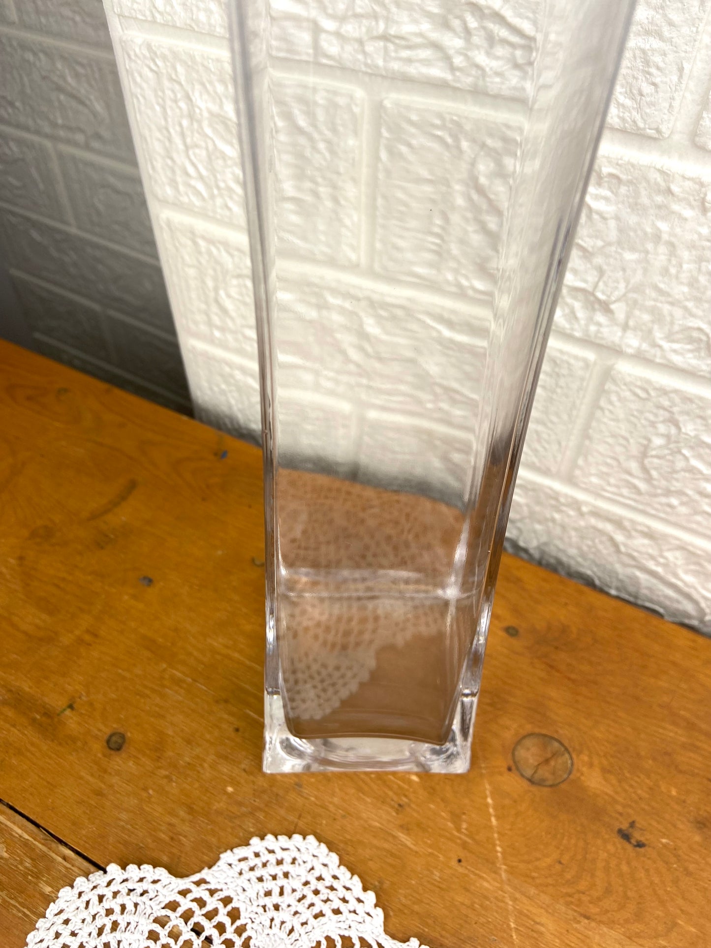 Tall Glass Vase