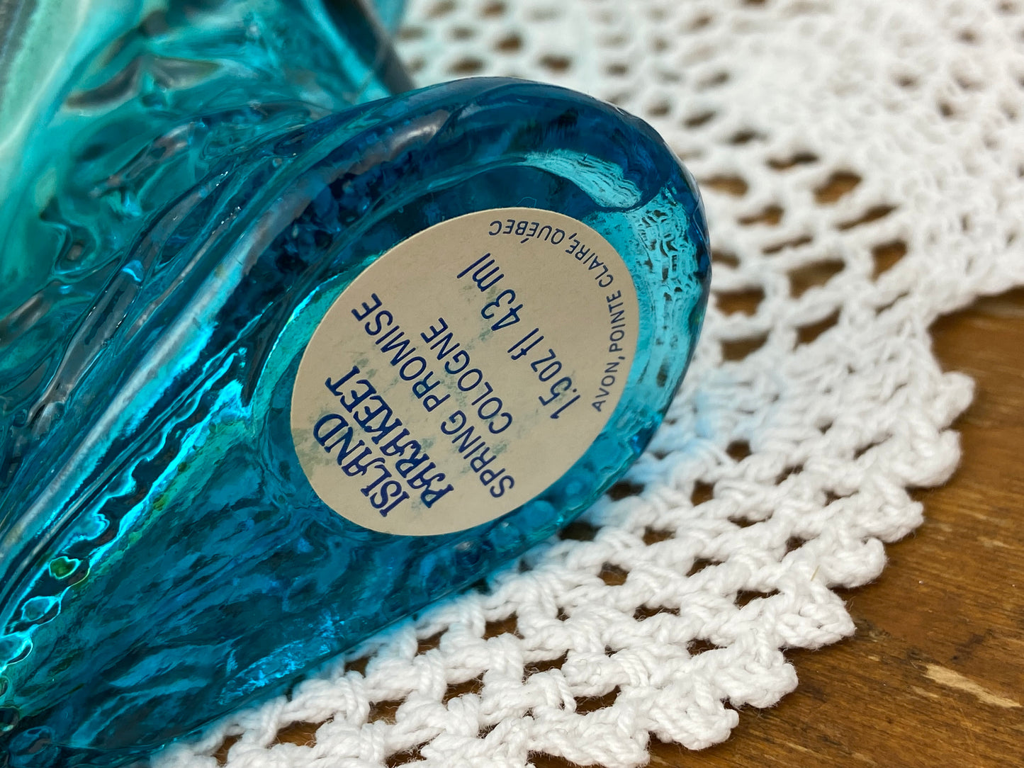 Vintage Avon | Island Parakeet 'Spring Promise' Cologne (Empty)