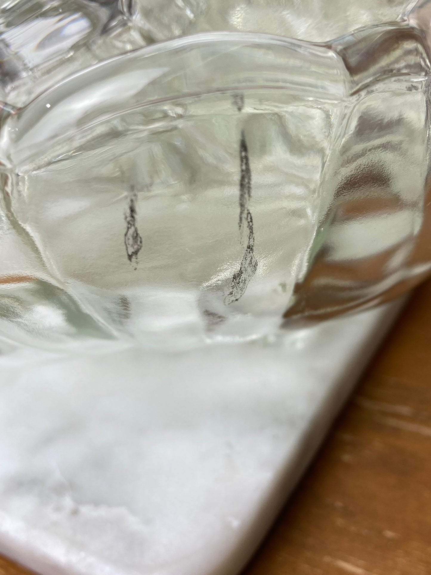 Glass Sunflower Salad Bowl Set by Indiana Glass