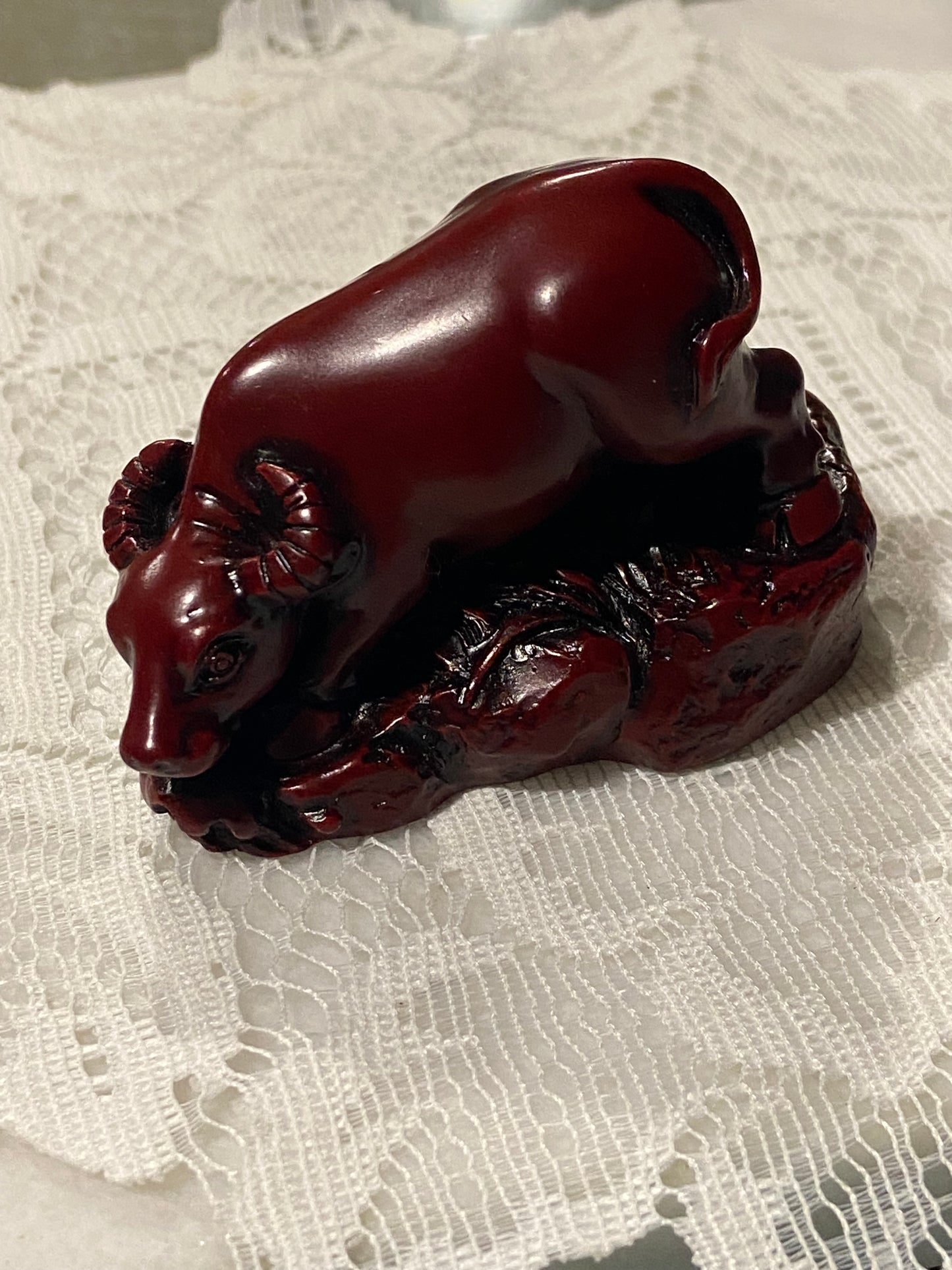 Red Resin Ox