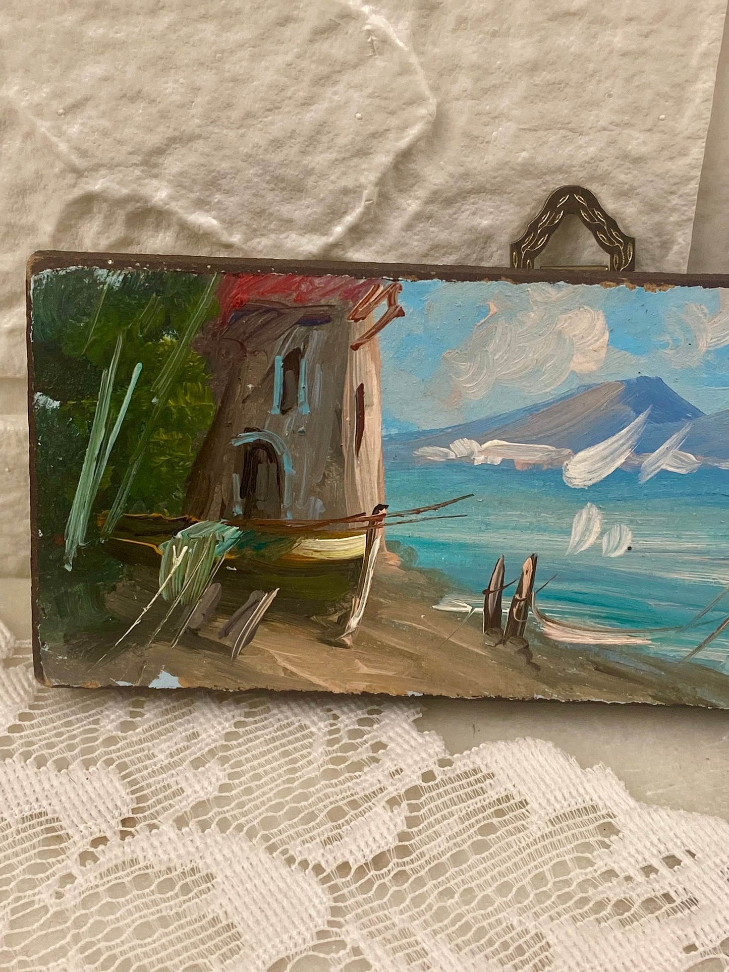 Mini Acrylic Painting | Asiatic Island Landscape