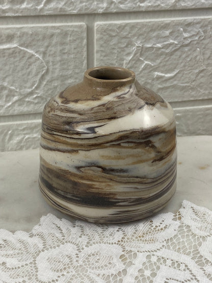 Pottery Reed Diffuser, Marble Glaze