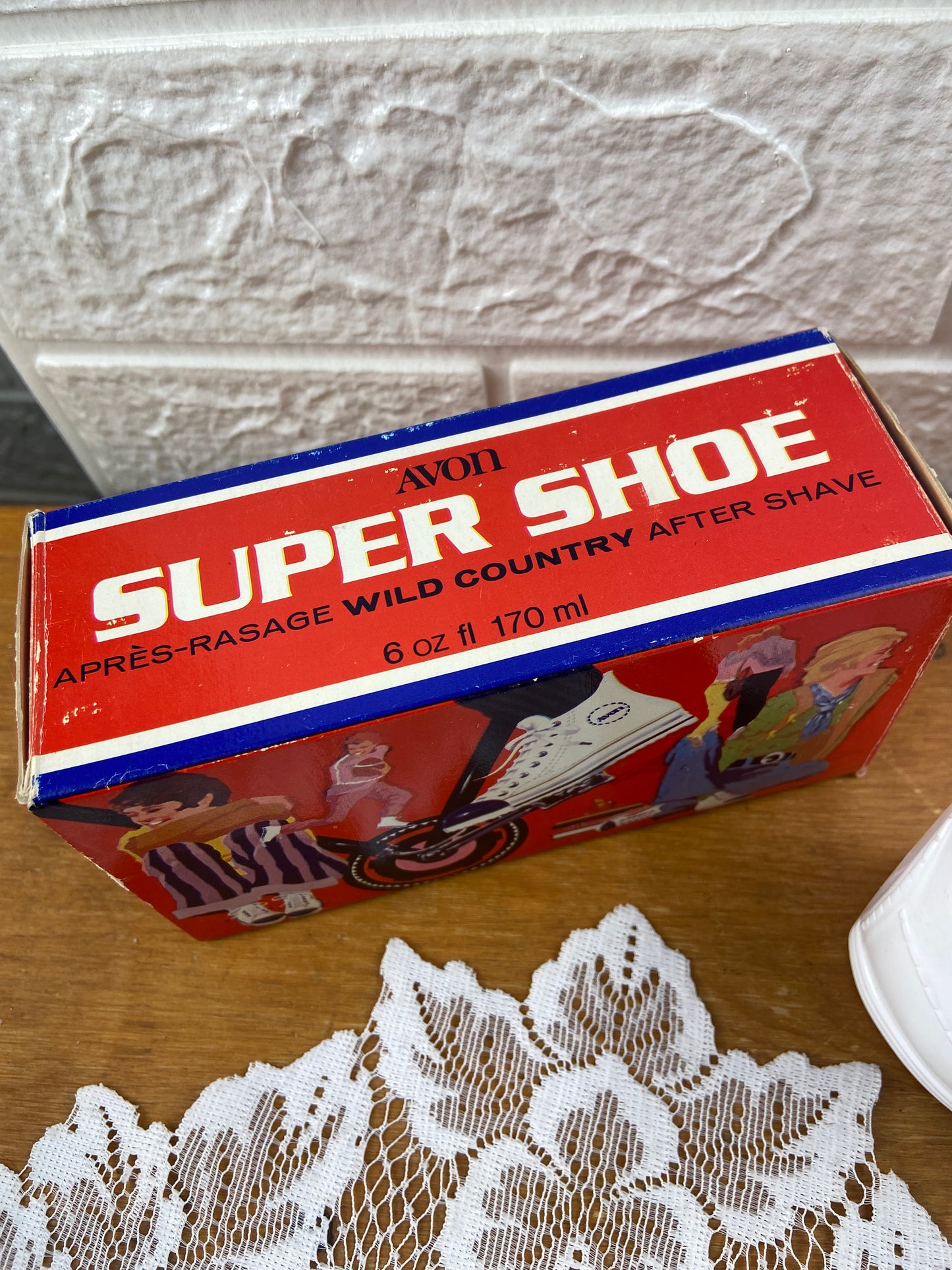 Vintage Avon Super Shoe After Shave Cologne [Partially Full]