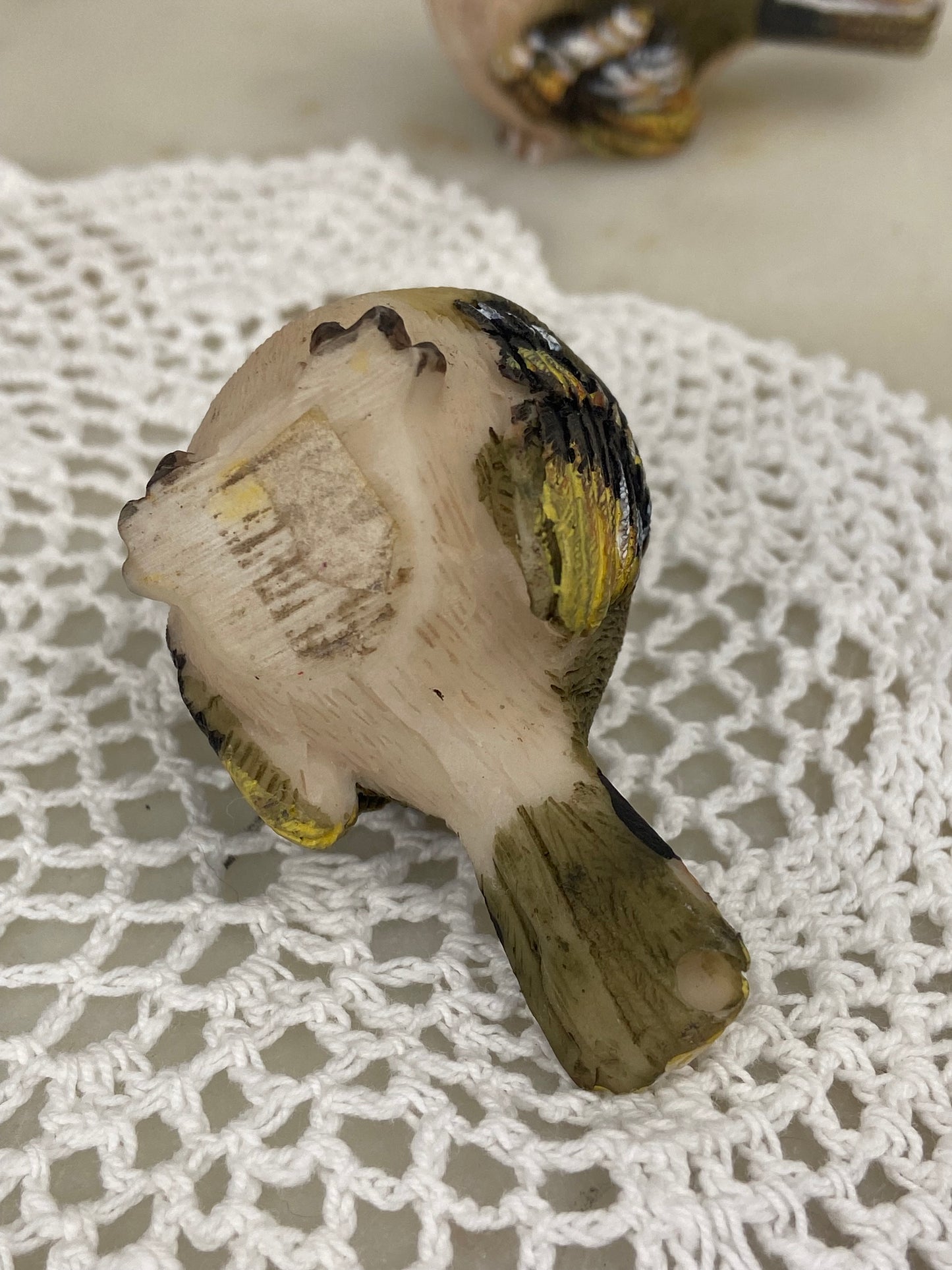 Pair of Ruby Crowned Kinglets | Resin Figurines