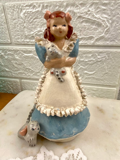 Rare Collectible Ceramic ‘Kathy Lou’ Figurine by Ynez Pottery