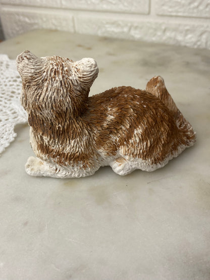 Textured Chalkware Cat