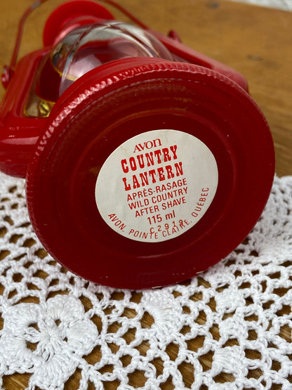 Vintage Avon | Country Lantern with Wild Country After Shave 115mL