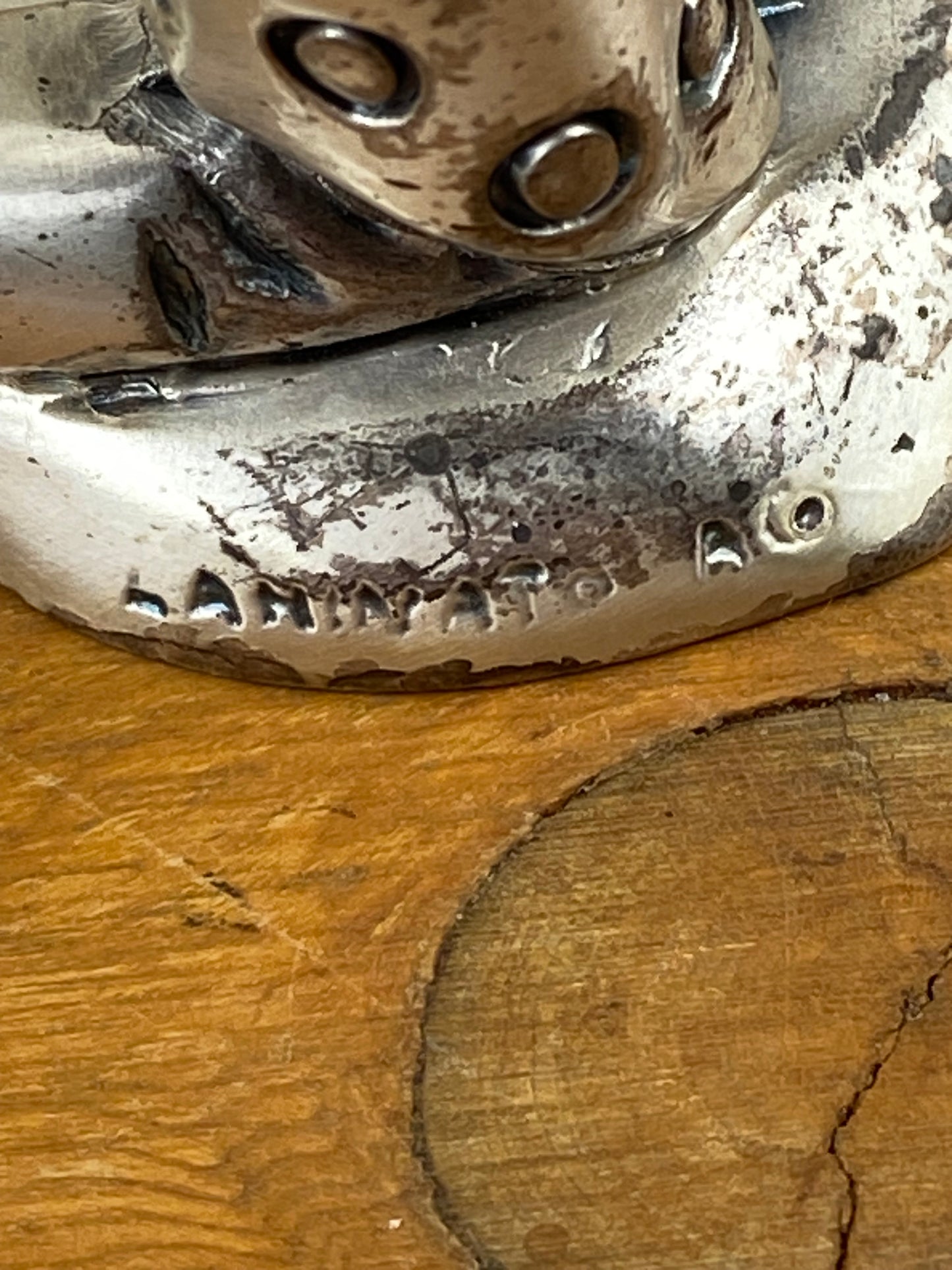 Silver Plated Clown Figurine by Bongelli | Musician