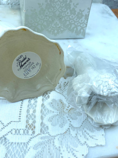 Vintage Avon | Bridal Moments Cologne Decanter [+ / - Original Box]