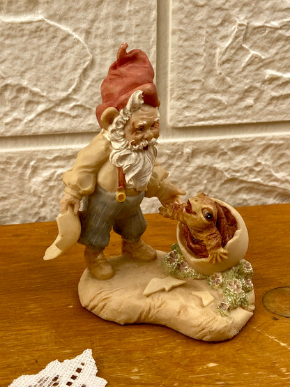 Enesco Leiblings Gnome and Turtle Figurine by Merri Roderick
