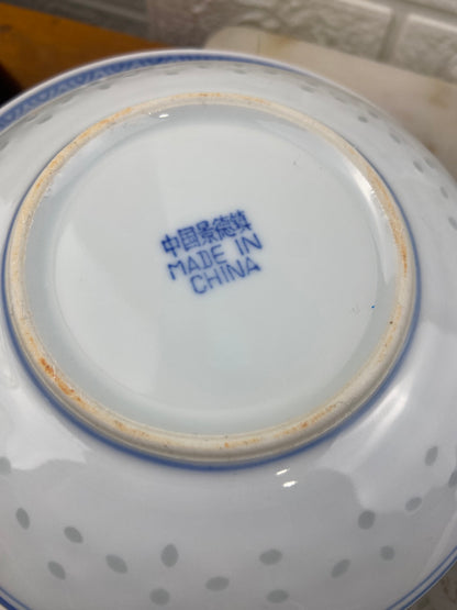 Chinese Teapot Set with 5 Teacups and Saucers