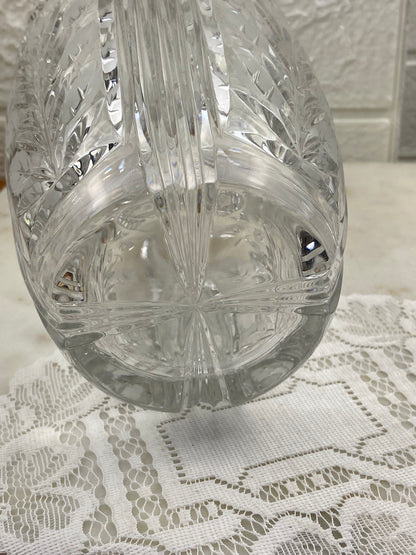 24% Lead Crystal Vase by Polonia | Polish Crystal