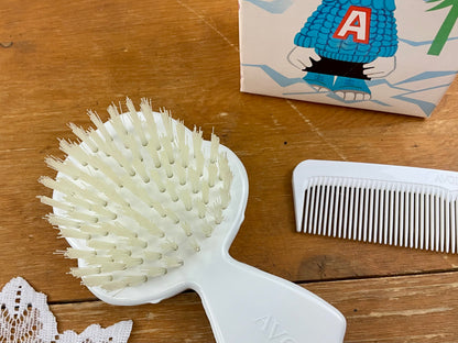 Vintage Avon | Arch E. Bear Boxed Brush & Comb Set