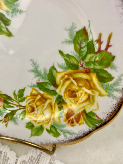 Royal Albert Bone China Side Plate 6.5” | Tea Rose Pattern