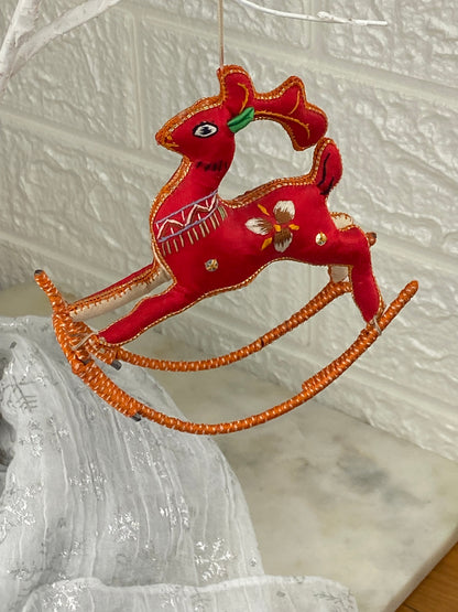 Handmade Chinese Embroidered Satin Ornaments