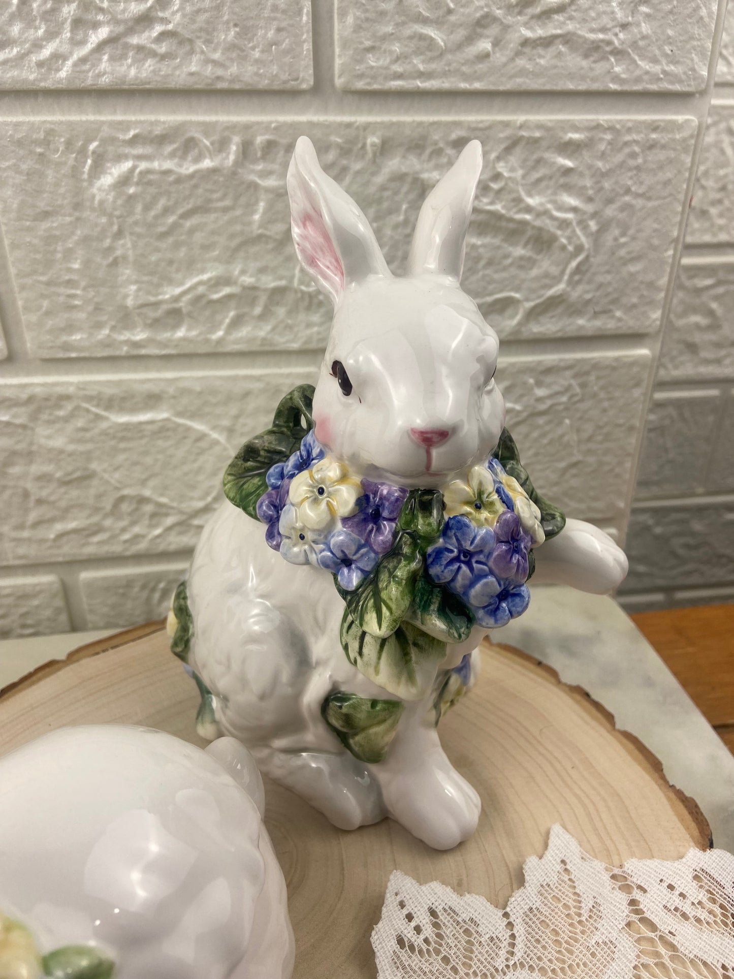 6” Porcelain Bunny | Lidded Container