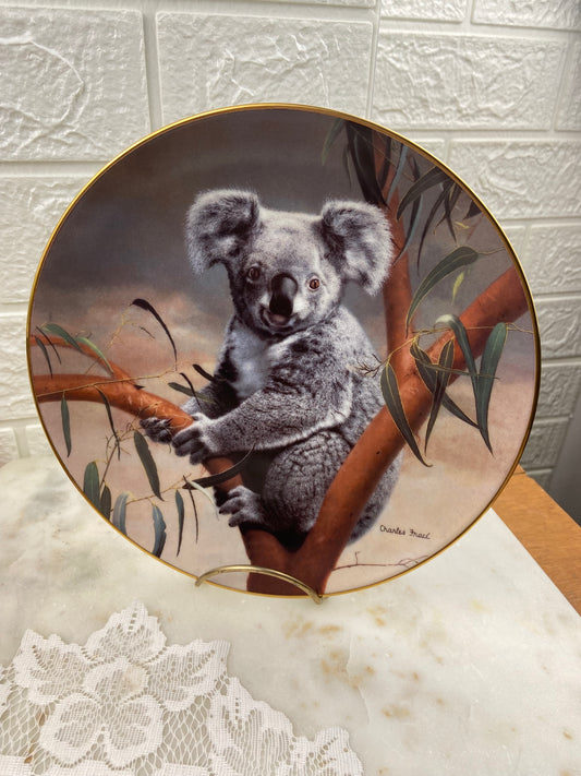 Limited Edition ‘The Koala’ Collector’s Plate by Charles Fracé