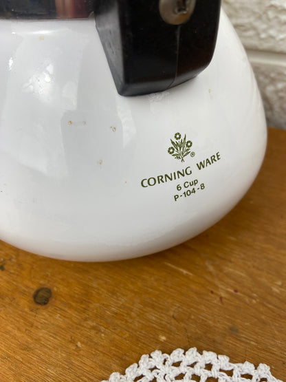 Corning 6 Cup Coffee Pot; ‘Spice O’ Life’ Pattern