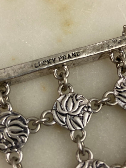 Metal and Glass Multi-Strand Bracelet with Magnetic Clasp by Lucky Brand
