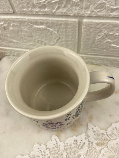 Textured, Hand Painted Ceramic Coffee Mug by Joyye