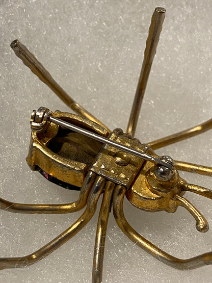 Vintage Spider Brooch