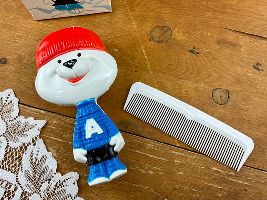 Vintage Avon | Arch E. Bear Boxed Brush & Comb Set