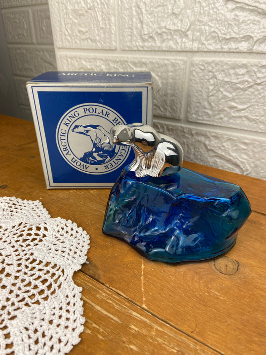 Vintage Avon | Arctic King Polar Bear After Shave Decanter (Empty)