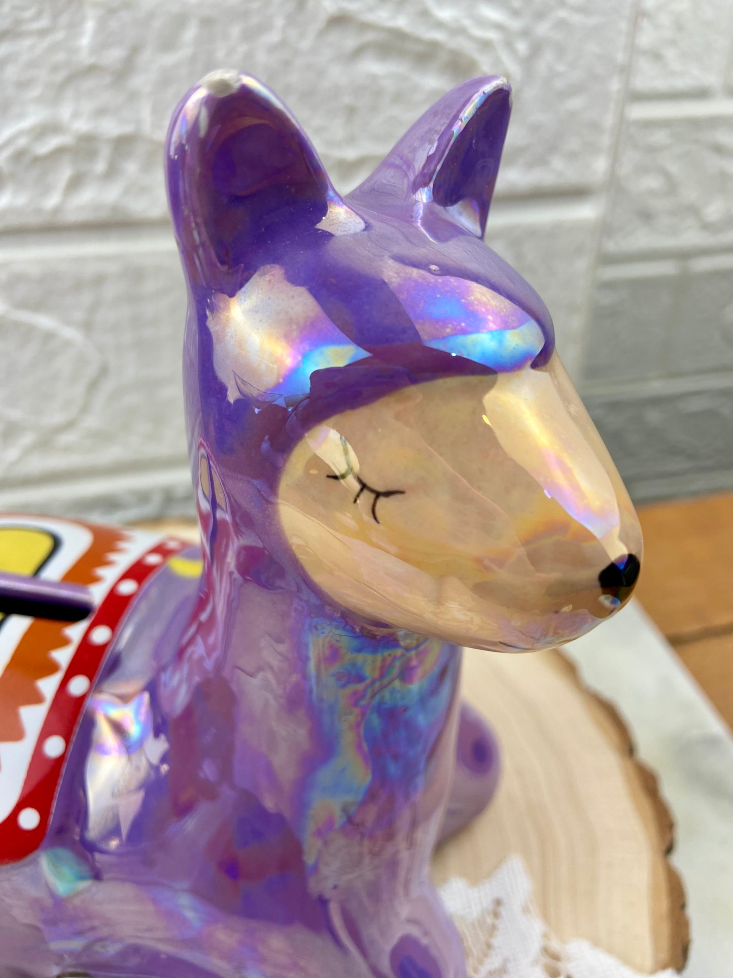 Handmade Ceramic Llama Coin Bank