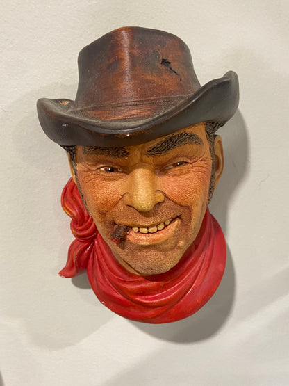 Vintage Chalkware Heads