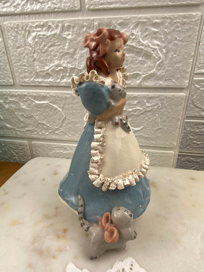 Rare Collectible Ceramic ‘Kathy Lou’ Figurine by Ynez Pottery