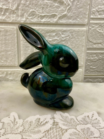 Small Clay Bunny Figurine by Blue Mountain Pottery