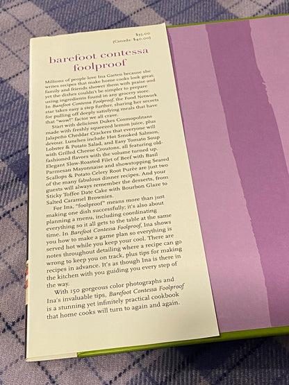 Barefoot Contessa Foolproof by Ina Garten | Hardcover Recipe Book