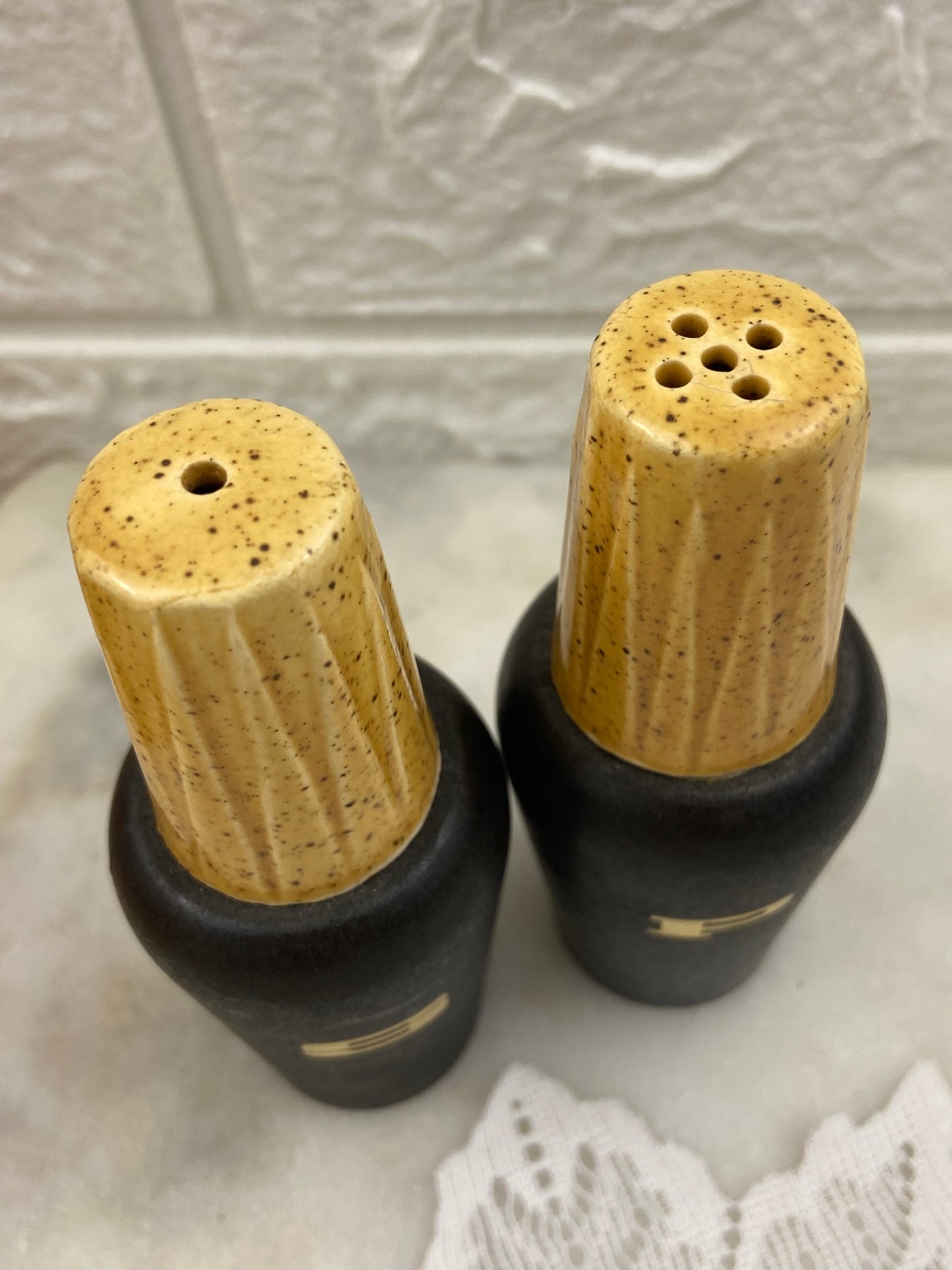 Pair of 1960s People’s Hostess Salt & Pepper Shakers | MCM