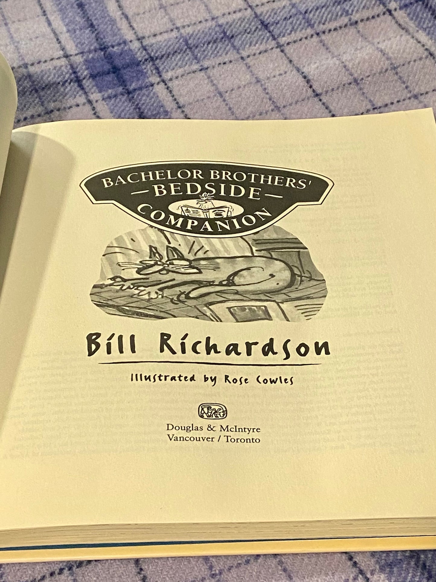 Bachelor Brothers’ Bedside Companion by Bill Richardson | Illustrated by Rose Cowles