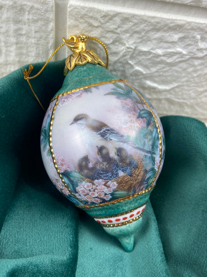 Hand Painted Porcelain Hanging Ornaments by Lena Liu | ‘Nature’s Poetry’ Collection