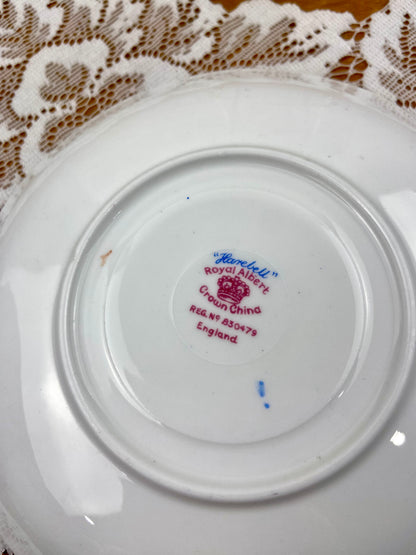 Royal Albert Bone China Saucer | Harebell Pattern