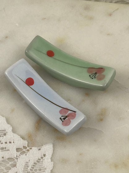 Pair of Porcelain Chopsticks Rests