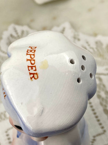 Ceramic Chef Salt & Pepper Shakers