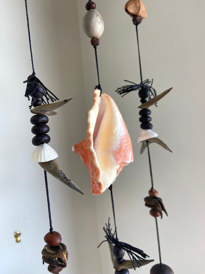 Conch Shell & Sea Shell Wind Chime by Tribal