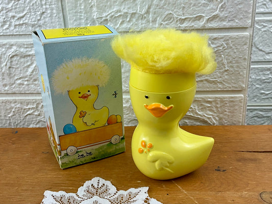 Vintage Avon | Duster D. Duckling Fluff Puff Perfumed Talc [Full]
