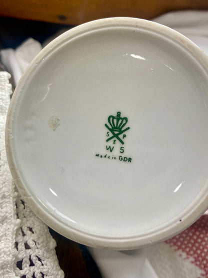 11” East German Porcelain Coffee Pot | GDR