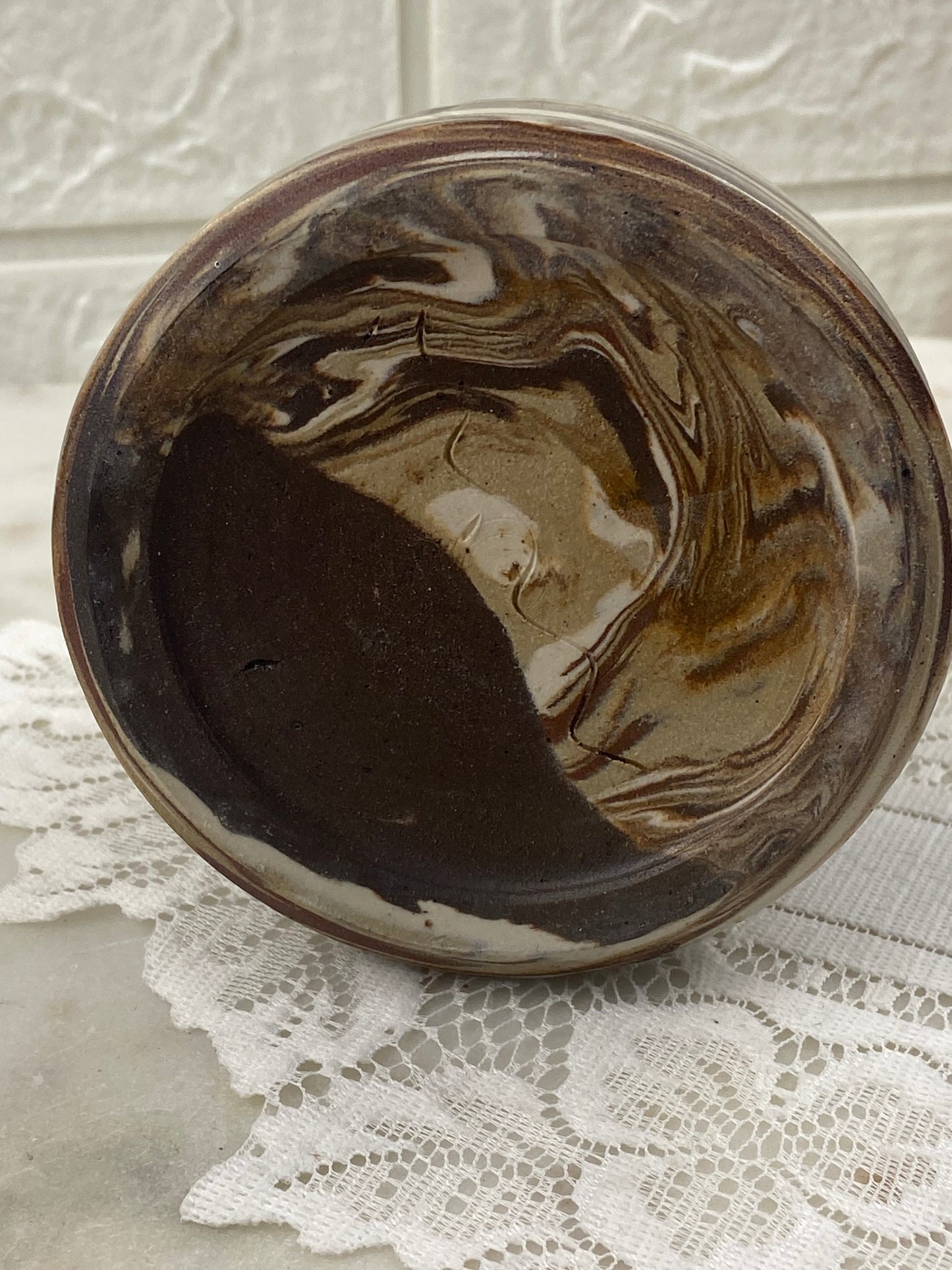 Pottery Reed Diffuser, Marble Glaze
