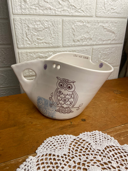 Hand Crafted Noodle Bowl by ShprixieLand Pottery Studio